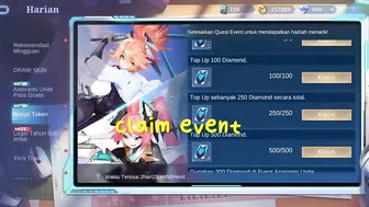 Gacha 10X Ticket Event Aspirants Unite Skin Anime Layla Fanny - Mobile Legends