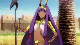 Brown Skin Anime Girl Nitocris