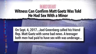 Gaetz-Gaete Up-Gaete: Friends Flip On Matt Gaetz Over Drug-Fueled Sex Parties