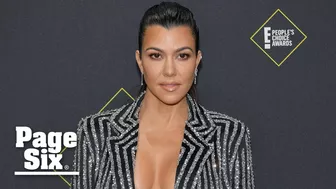 Kourtney Kardashian deletes picture after facing Photoshop accusations | Page Six Celebrity News