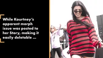 Kourtney Kardashian deletes picture after facing Photoshop accusations | Page Six Celebrity News