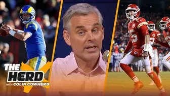 Colin makes his predictions for the NFC & AFC Championship games | NFL | THE HERD