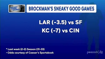 Chris Brockman’s ‘Sneaky Good’ Games Picks for 49ers vs Rams & Bengals vs Chiefs | Rich Eisen Show