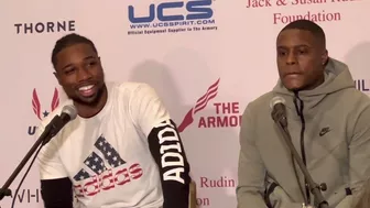 Noah Lyles "Hey Trayvon (Bromell) how was Tokyo?" 2022 Millrose Games Press Conference