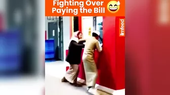 Compilation: People Fighting over Who Will Pay the Bill