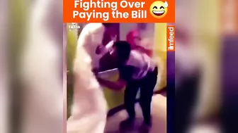 Compilation: People Fighting over Who Will Pay the Bill