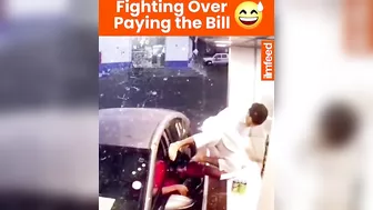 Compilation: People Fighting over Who Will Pay the Bill