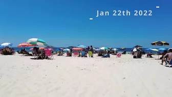 ???????? Summer in Rio de Janeiro - Brasil ☀️????️ Quiet Leblon Beach Walk 4K