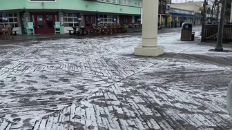 Myrtle Beach “Snow” Winter  2022, South Carolina #myrtlebeach #myrtlebeachwinter  #myrtlebeachcam