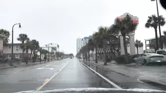 Myrtle Beach “Snow” Winter  2022, South Carolina #myrtlebeach #myrtlebeachwinter  #myrtlebeachcam