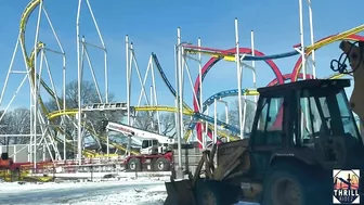 Triple Loop Roller Coaster and Indiana Beach Park Update | January 29, 2022