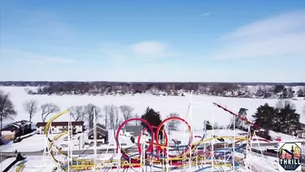 Triple Loop Roller Coaster and Indiana Beach Park Update | January 29, 2022