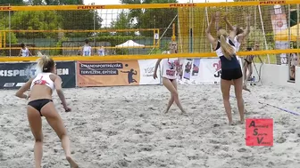 Beach Volleyball Match Last 3 Points