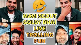 Fun with Family of Super Trio | SCOUT MAVI GOLDY BHAI ????