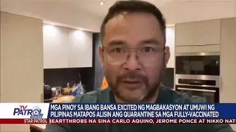 Ilang OFWs sabik bumalik ng Pilipinas sa pagtanggal ng ilang travel restrictions | TV Patrol