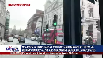 Ilang OFWs sabik bumalik ng Pilipinas sa pagtanggal ng ilang travel restrictions | TV Patrol