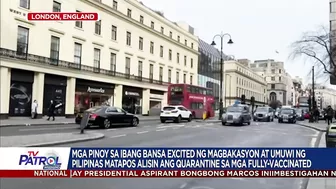 Ilang OFWs sabik bumalik ng Pilipinas sa pagtanggal ng ilang travel restrictions | TV Patrol