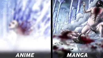 Manga VS Anime - Attack On Titan Season 4 Part 2 Episode 4