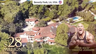 Dwayne "The Rock" Johnson | $28 Million House (Celebrity Homes)