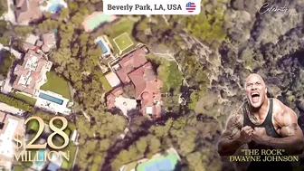 Dwayne "The Rock" Johnson | $28 Million House (Celebrity Homes)