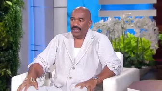 Steve Harvey Gets Uncomfortable Seeing Pic of His Daughter with Michael B. Jordan