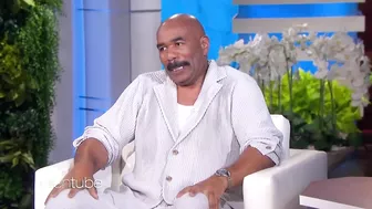 Steve Harvey Gets Uncomfortable Seeing Pic of His Daughter with Michael B. Jordan