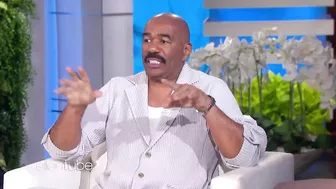 Steve Harvey Gets Uncomfortable Seeing Pic of His Daughter with Michael B. Jordan