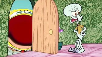 Squidward Kicking Out Compilation #1