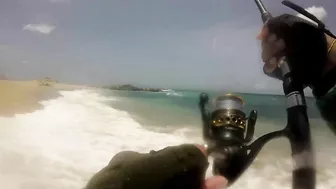 Fishing Tuna from the beach