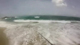 Fishing Tuna from the beach