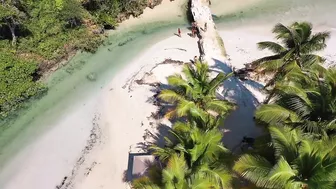 ESPECTACULAR -  Playa Rincon Beach Caño Frio Samaná  - 4K Drone  | DOMINICAN REPUBLIC 2022