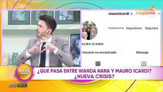 ¿NUEVA CRISIS? Mauro Icardi cerró su cuenta de Instagram, después de dejar de seguir a Wanda Nara