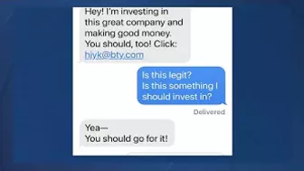 BBB warns about crypto message on Instagram