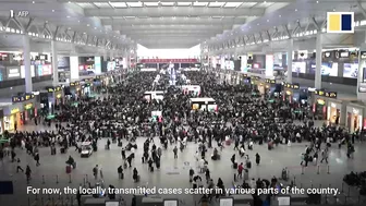 Holidaymakers pack Shanghai railway station as Lunar New Year travel rush gets under way in China