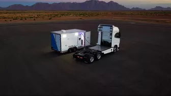 Nikola Mobile Charging Trailer: Recharging Made Simple and Convenient