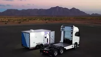 Nikola Mobile Charging Trailer: Recharging Made Simple and Convenient