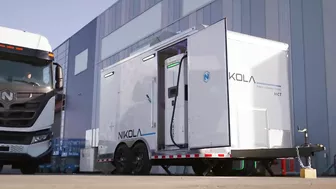 Nikola Mobile Charging Trailer: Recharging Made Simple and Convenient