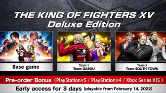 【ENG】KOF XV DLC｜TEAM GAROU｜Trailer