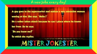 Funny dirty joke:  He noticed a very attractive woman in the supermarket and ... | Joke of the day ????