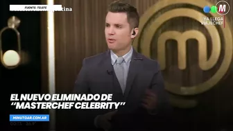 El nuevo eliminado de “MasterChef Celebrity”- Minuto Argentina