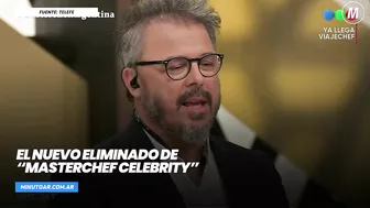 El nuevo eliminado de “MasterChef Celebrity”- Minuto Argentina