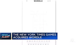 The New York Times Games acquires Wordle