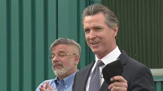 Newsom responds to criticism over maskless photo at Rams NFC Championship game