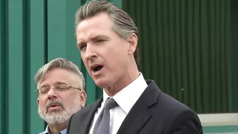 Newsom responds to criticism over maskless photo at Rams NFC Championship game