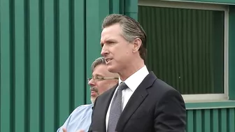 Newsom responds to criticism over maskless photo at Rams NFC Championship game