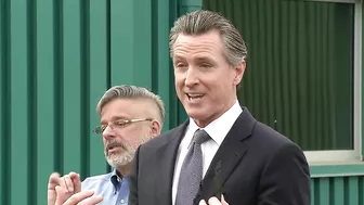 Newsom responds to criticism over maskless photo at Rams NFC Championship game