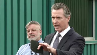 Newsom responds to criticism over maskless photo at Rams NFC Championship game