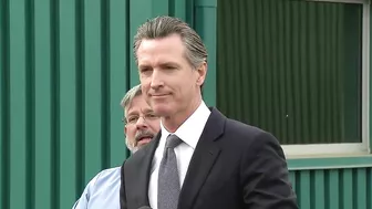 Newsom responds to criticism over maskless photo at Rams NFC Championship game