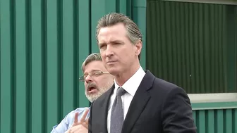 Newsom responds to criticism over maskless photo at Rams NFC Championship game