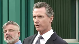 Newsom responds to criticism over maskless photo at Rams NFC Championship game